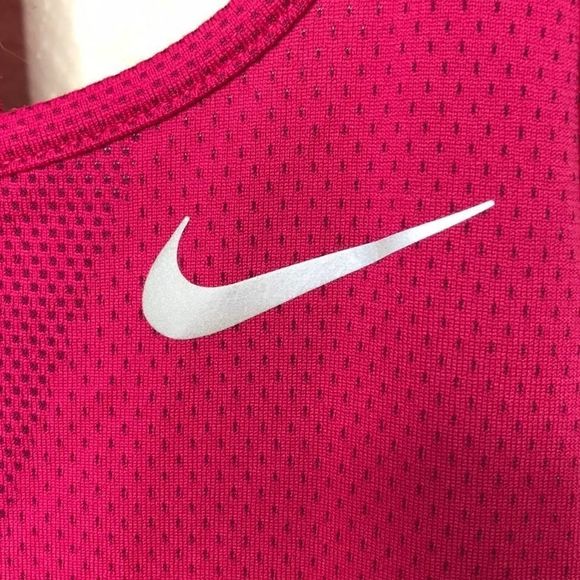 Nike Tank Top Reflective Pink Zonal Cooling Light - Picture 3 of 8